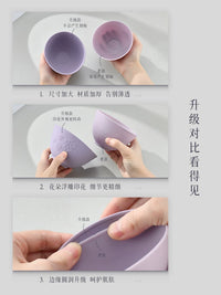 DIY Facial Mask Mixing Bowl Set with Silicone Brush and Measuring Cup