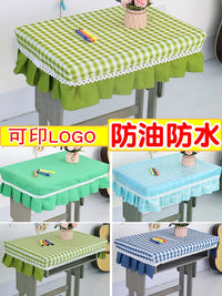 Student Desk Cover Waterproof Oil-Proof Tablecloth for School Study Desk Kindergarten Classroom