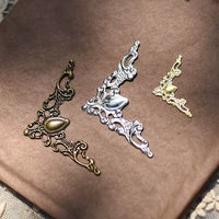 Decorative Metal Corner Protectors for DIY Crafts and Bags
