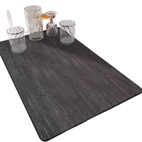 Diatomaceous Earth Kitchen Drain Mat for Countertops, Absorbent and Quick-Drying Dish Drying Mat, Heat-Resistant Coaster