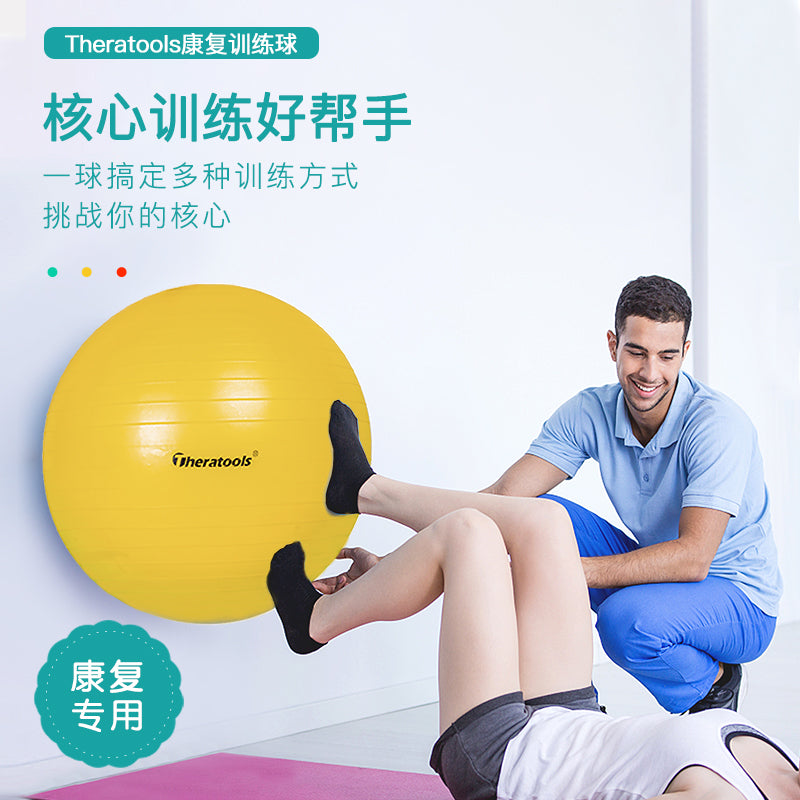 Bobath Ball for Rehabilitation and Sensory Integration Training, Thickened Anti-Burst Non-Slip Balance Ball for Adults and Children