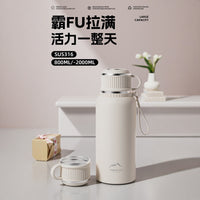 316 Stainless Steel Insulated Water Bottle Large Capacity Outdoor Thermos for Hot & Cold Beverages