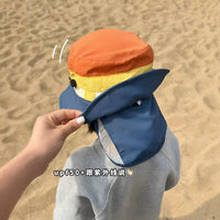 Kids' UV Protection Summer Bucket Hat with Wide Brim