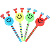 Kids' Smiley Face Blowout Whistles Party Favors