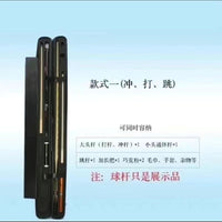 K4X 3-Slot Billiard Cue Case Set for Full-Length and Jump Cues