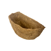 Half Round Coco Coir Liner for Wall Hanging Planters, Breathable & Leak-Proof, for Outdoor Garden Balcony Patio