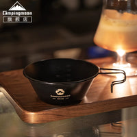 Kmand Stainless Steel Stackable Multi-Purpose Cup/Bowl for Coffee, Tea, and Drinks - Direct Heat Compatible