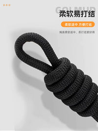 GOLM High-Strength Static Safety Rope with Hook for Climbing, Rescue, and Work at Height
