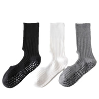 Non-Slip Yoga Pilates Barre Socks for Women, Mid-Calf Athletic Grip Socks