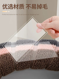 Plush Knitted Toilet Seat Cover Cushion, Thickened Warm Universal for All Seasons