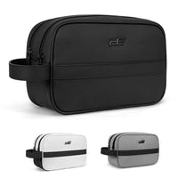 PLAYEAGLE Portable Golf Accessory Pouch Double-Layer PU Leather