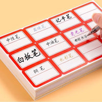 Self-Adhesive Name Tag Labels for Office and Retail Use