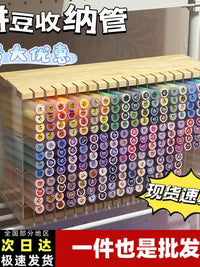 Acrylic Transparent Storage Tubes for Perler Beads and Craft Supplies