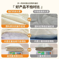 Thickened Quilted Headboard Cover Modern Full Wrap Dust Protection