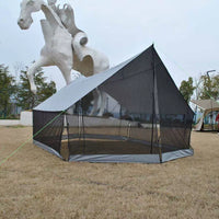 Multi-functional Large Outdoor Camping Tarp Tent with Mosquito Net - Waterproof & Sun Protection