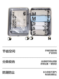 Travel Vacuum Compression Bags for Clothes, Luggage Organizer for Down Jackets, Portable for Business Trips and Travel