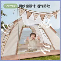 BABYGO Kids Play Tent Indoor Outdoor Camping Game House for Girls and Boys