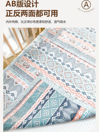 Baby Cotton Gauze Summer Sleeping Mat for Cribs and Toddler Beds