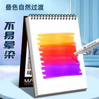 A4/8K Thickened Sketchbook for Art, Watercolor, and Gouache - Blank Drawing Pad