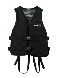 SWROW High Buoyancy Life Vest for Swimming, Surfing, Kayaking, Fishing, and Flood Rescue