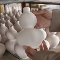 Unglazed Ceramic Vase for DIY Painting, Jingdezhen Factory Wholesale