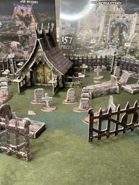 Battle Systems Graveyard Terrain for Tabletop Wargames and RPGs