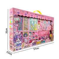 DIY Cream Glue Guka Beaded Pencil Case Craft Kit for Girls