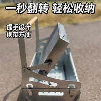 Portable 360° Rotatable BBQ Grill for Outdoor Camping and Picnics