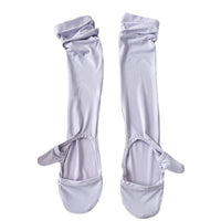 Breathable Full-Finger Sun Protection Ice Silk Arm Sleeves for Women - UV Protection for Cycling & Driving