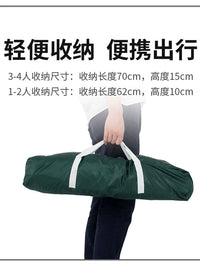 Automatic Pop-Up Camping Tent for 1-4 People, Thickened Waterproof UV Protection for Outdoor Hiking Beach Picnic