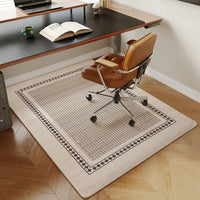 Non-Slip Office Chair Mat for Hardwood Floors and Carpets, Wear-Resistant Floor Protector for Study and Bedroom