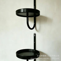 Outdoor Balcony Wall-Mounted Metal Bird Bath & Planter with Quick Installation Bracket