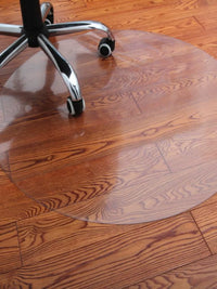 PVC Transparent Floor Protector Mat for Office Chair and Hardwood Floors