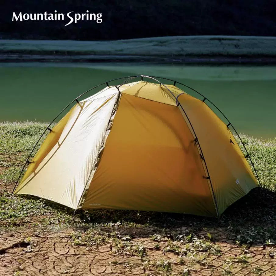Shanzhiquan 15D Double Silicon Lightweight 4-Season Tent for Camping Hiking