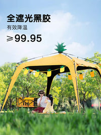 Himalayan Pineapple Castle Automatic Pop-Up Canopy Tent for Outdoor Camping Sunshade