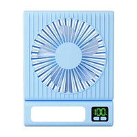 Portable USB Desk Fan for Home, Office, Dorm - Quiet Personal Cooling Fan with Stand and Hanging Option