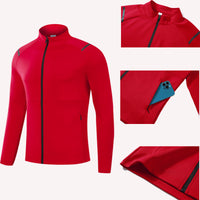 Unisex Stand-Collar Cardigan Jacket, 260g Autumn/Winter Long-Sleeve Outerwear for Teams, Customizable Logo