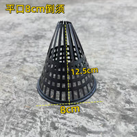 Eel Trap Funnel Inserts for Fishing Cages, Plastic One-Way Entry Cones