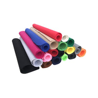 Self-Adhesive Colored Felt Fabric Sheets for Craft and Decoration, 1-5mm Thick Non-Woven Needle-Punched Material