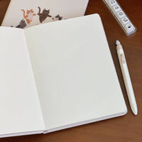 Cute Cat A5 Notebook Blank Pages for Drawing and Journaling