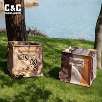 CC Outdoor Foldable Trash Can Camping Storage Box Large Capacity Tactical Organizer Bag