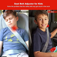 Child Car Seat Belt Adjuster for Neck Protection and Secure Positioning