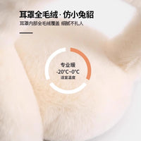 Winter Warm Earmuffs for Women, Thickened Plush Ear Covers for Cycling and Cold Protection