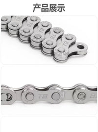 TTPRO Bicycle Chain Full Electroplated Anti-Rust 7/8/9/10/11/12 Speed Compatible with Shimano Deore XT