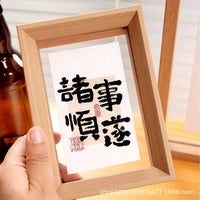 Double-Sided Transparent Acrylic Photo Frame for Tabletop Display A3/A4 Certificates Artwork