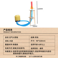 DIY Air Rocket Launcher Science Experiment Kit for Kids