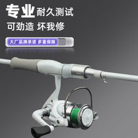 Carbon Fiber Fishing Rod and Reel Combo Set for Beginners, Medium Action Lure Rod for Long Casting