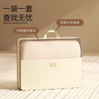 Visible Window Compression Storage Bags for Clothing and Bedding, 4-Piece Set, Dustproof Home Organization for Travel