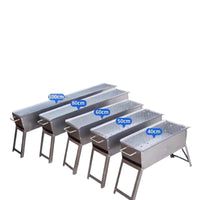 Portable Charcoal BBQ Grill for Outdoor Home Use, Folding Skewer Roaster