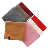 Unisex Winter Fleece Lined Neck Warmer Scarf for Outdoor Cycling and Daily Wear